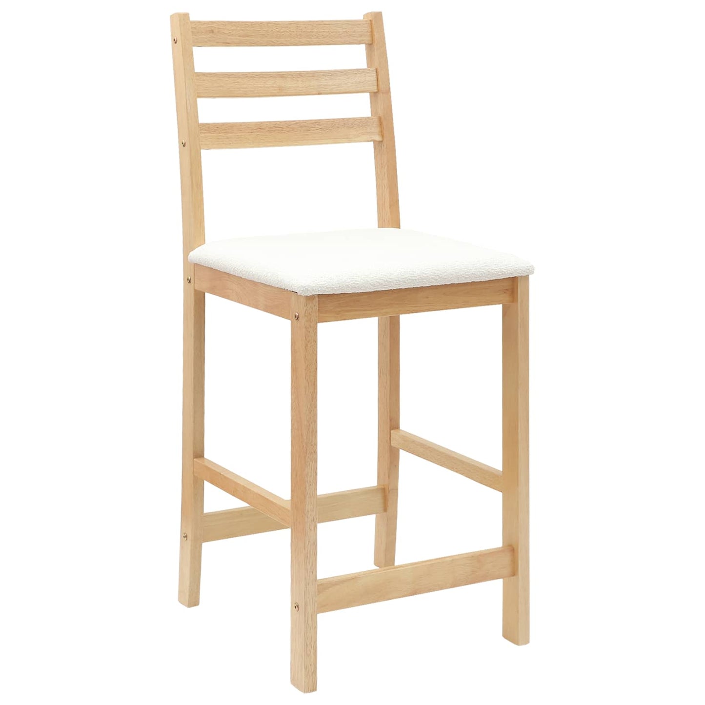 vidaXL Καρέκλες φαγητού 2 pcs Φυσικό 40 x 47,5 x 99,5 εκ