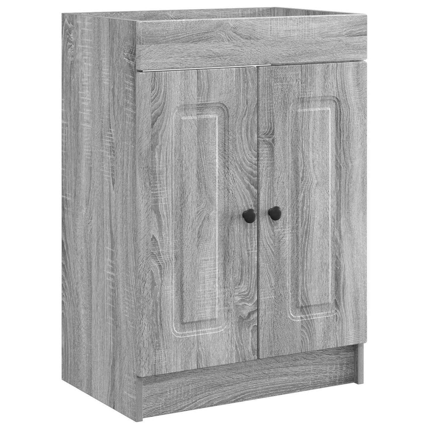 vidaXL Σετ Επίπλων Μπάνιου Γκρι Sonoma 78,5 x 37,5 x 81 cm