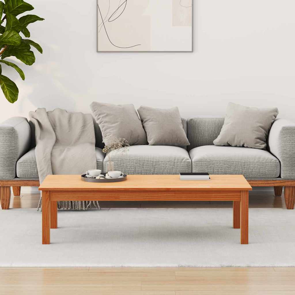 vidaXL Τραπεζάκι σαλονιού Κερί Παλαίωσης 110 x 50 x 30 cm