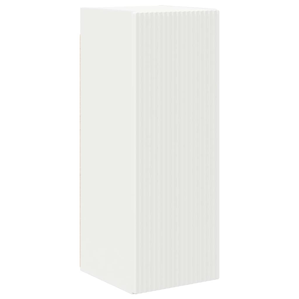 vidaXL Ντουλάπι Τηλεόρασης Τοίχου 30 x 31 x 80 εκ. Λευκό