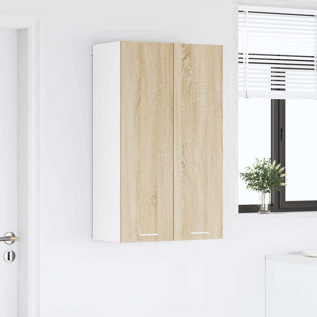 vidaXL Κρεμαστό ντουλάπι Δρύς Sonoma 60 x 31 x 100 εκ.