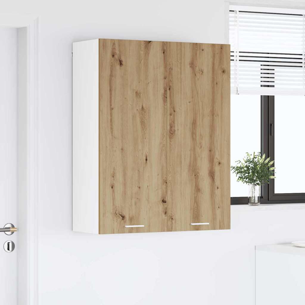 vidaXL Κρεμαστό ντουλάπι Artisan Oak 80 x 31 x 100 εκ.
