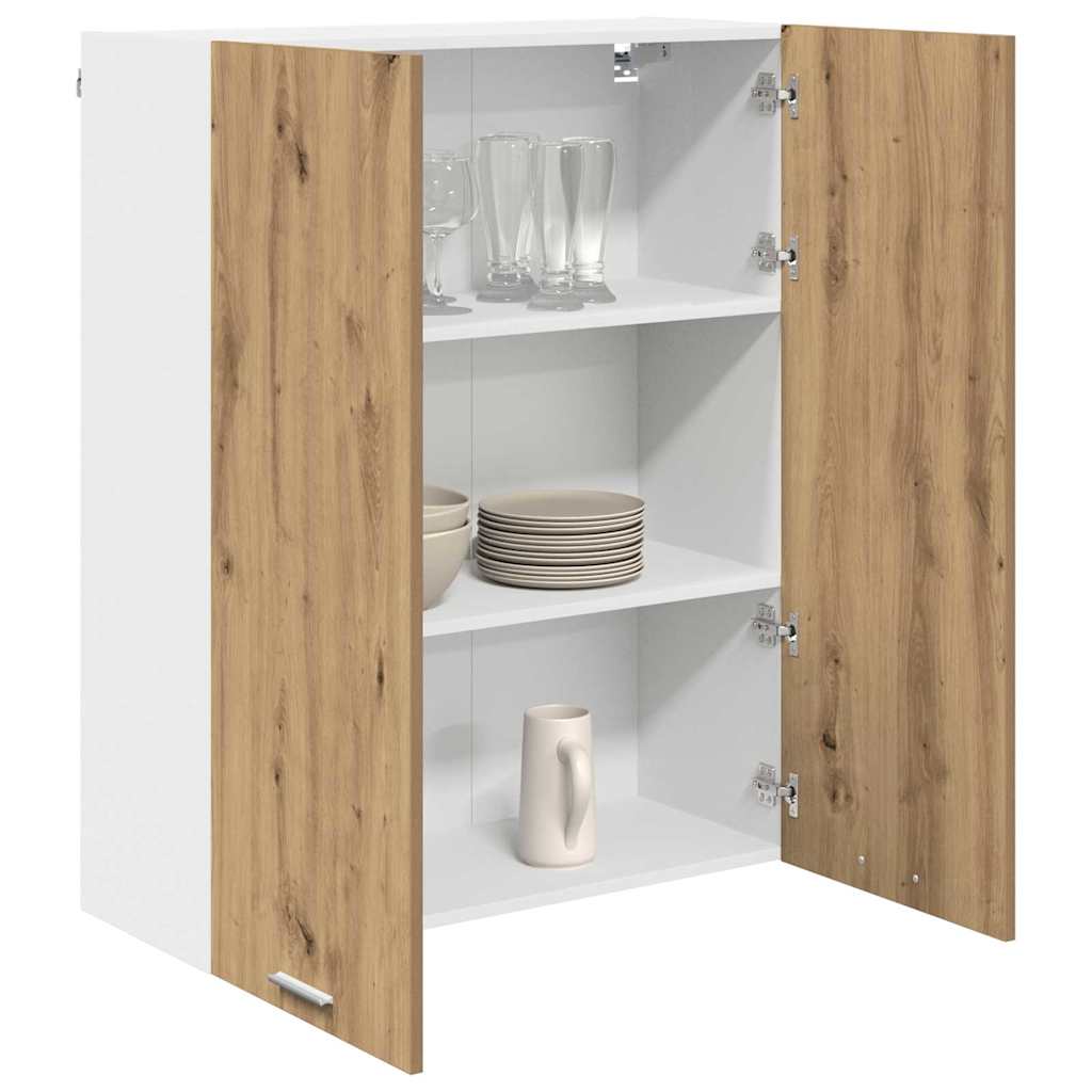 vidaXL Κρεμαστό ντουλάπι Artisan Oak 80 x 31 x 100 εκ.