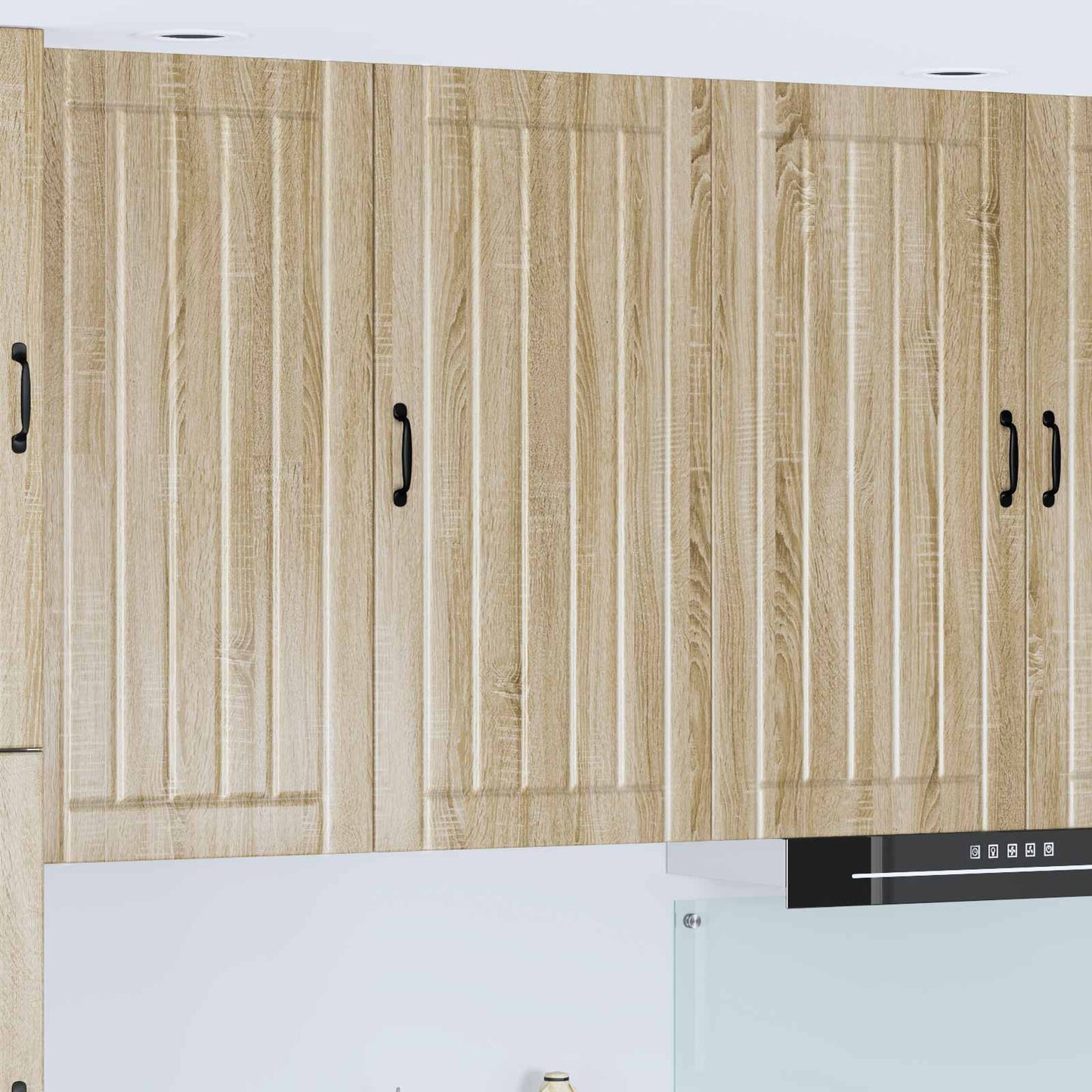 vidaXL Κρεμαστό ντουλάπι κουζίνας Δρύς Sonoma 50 x 31 x 100 εκ.