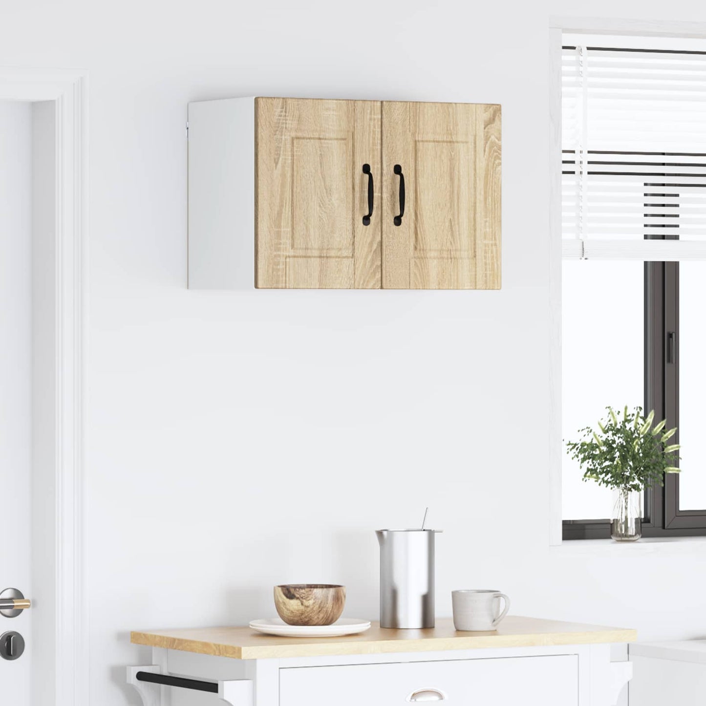 vidaXL Ντουλάπα Κουζίνας με ράφι 2 pcs Δρύς Sonoma 30 x 31 x 40 εκ.