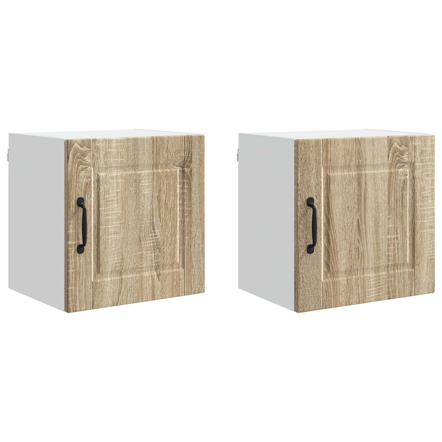 vidaXL Ντουλάπα Κουζίνας με ράφι 2 pcs Δρύς Sonoma 40 x 31 x 40 εκ.