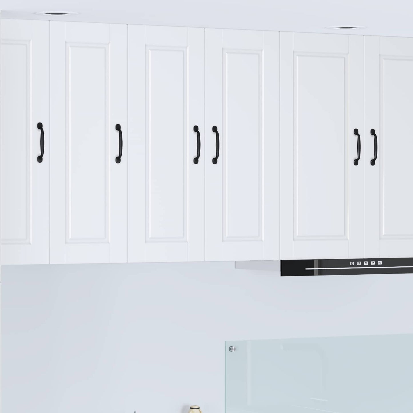 vidaXL Ντουλάπα Κουζίνας Λευκό 30 x 31 x 80 εκ. Επεξεργασμένο ξύλο