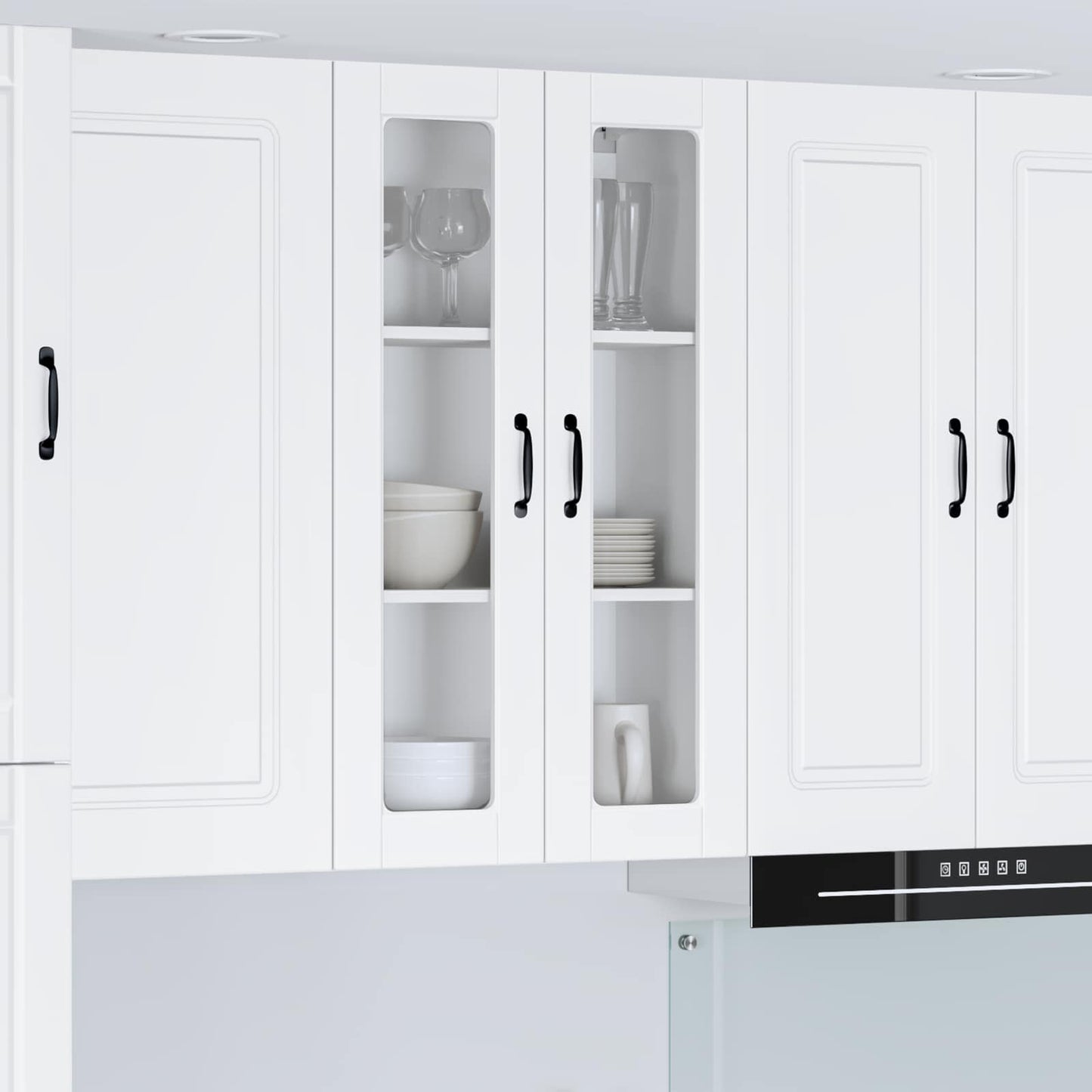 vidaXL Ντουλάπα Κουζίνας Λευκό 60 x 31 x 100 εκ. Επεξεργασμένο ξύλο