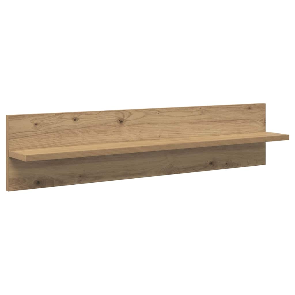 vidaXL Ράφια Τοίχου 4 τμχ. Artisan Oak 80 x 11,5 x 18 εκ