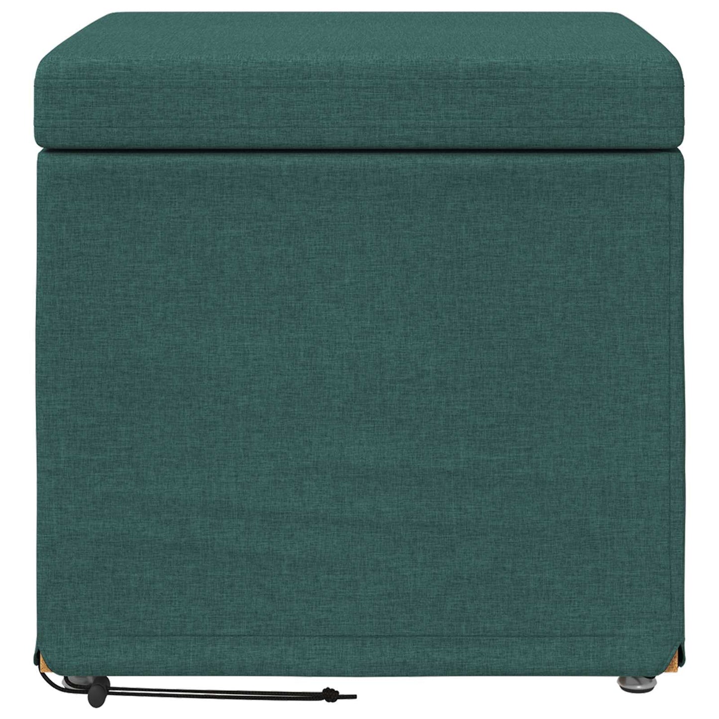vidaXL Σκαμνί Σκούρο Πράσινο 41 x 41 x 40 εκ