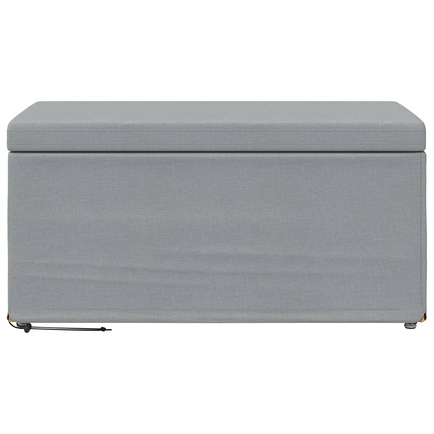 vidaXL Σκαμνί Ανοιχτό γκρι 81 x 41 x 40 cm