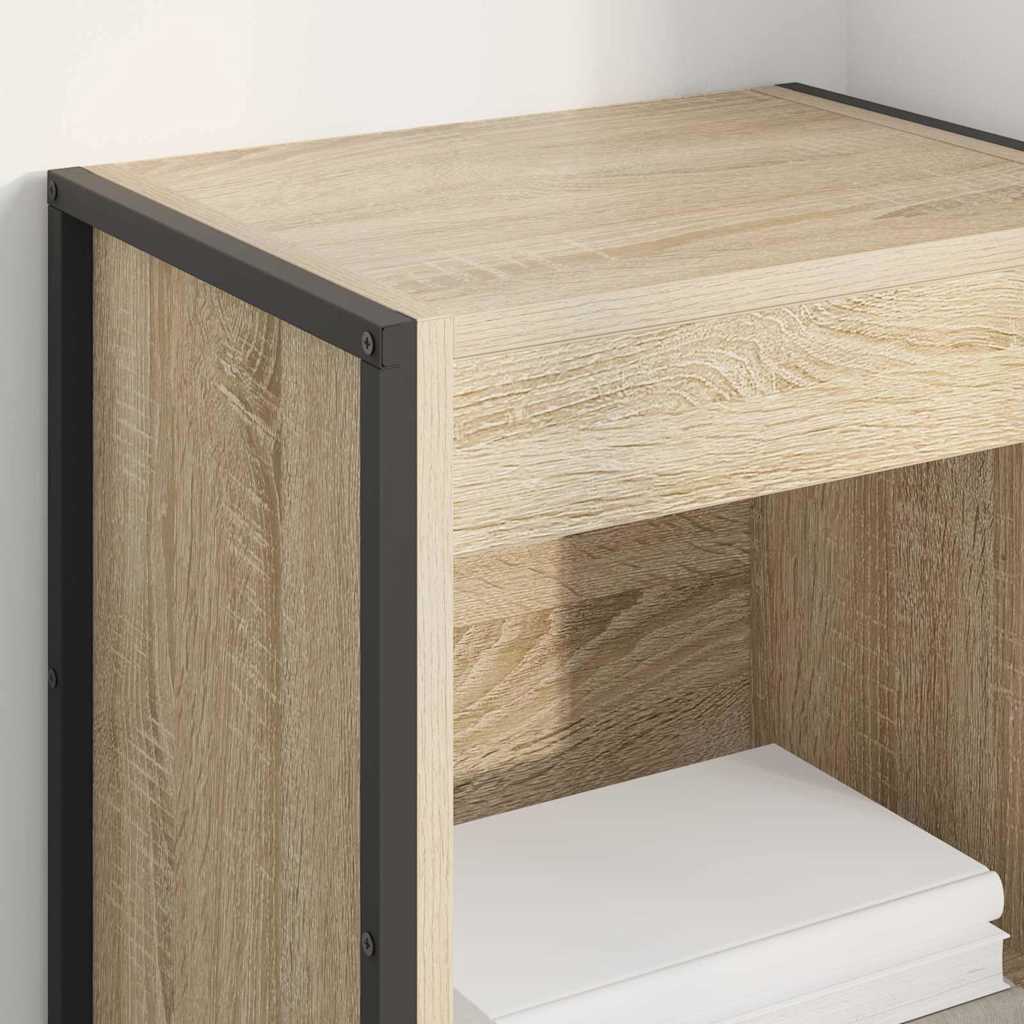 vidaXL Βιβλιοθήκη Σονόμα 80 x 30 x 155 εκ Επεξεργασμένο ξύλο