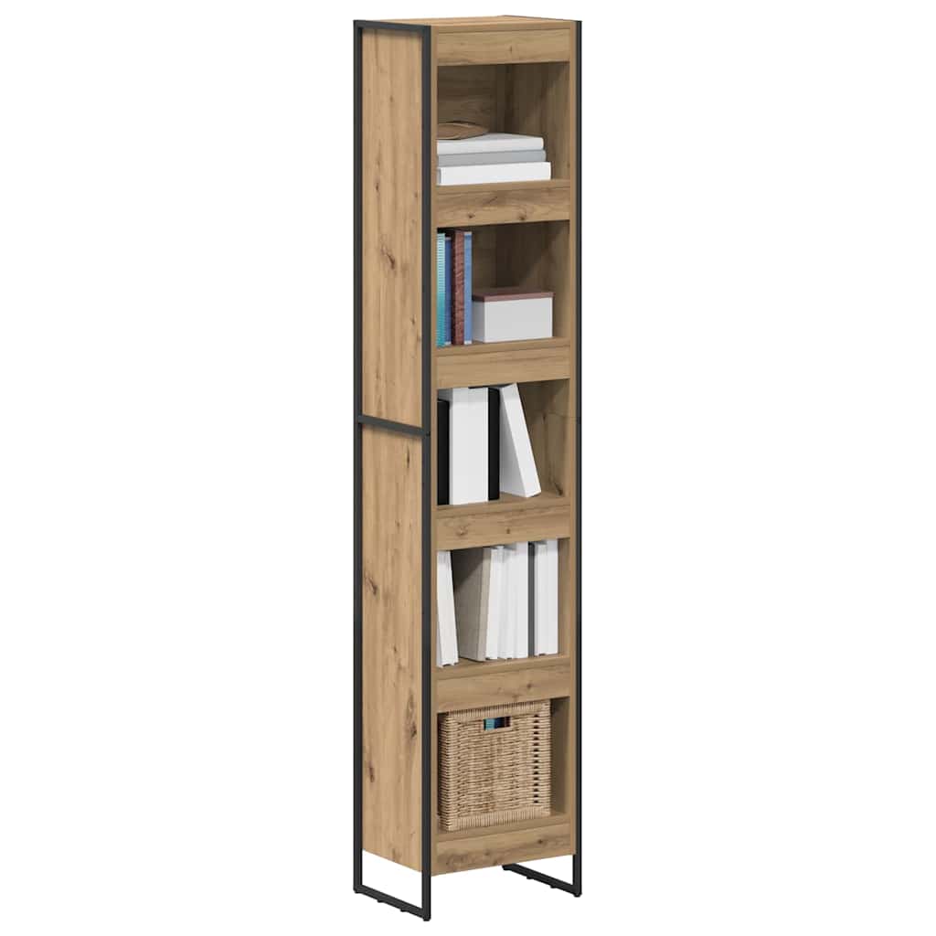 vidaXL Βιβλιοθήκη 40 x 30 x 189,5 εκ Επεξεργασμένο Ξύλο