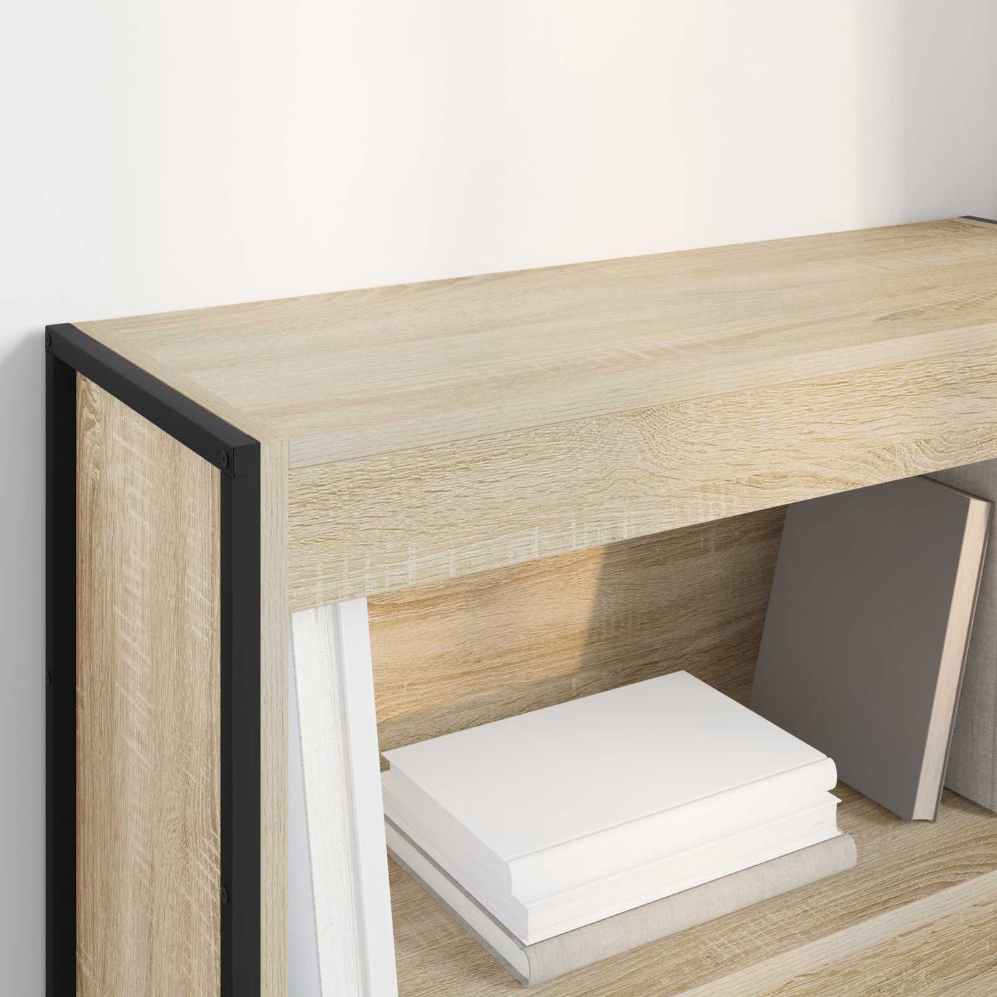 vidaXL Βιβλιοθήκη Σονόμα 80 x 30 x 155 εκ Επεξεργασμένο ξύλο