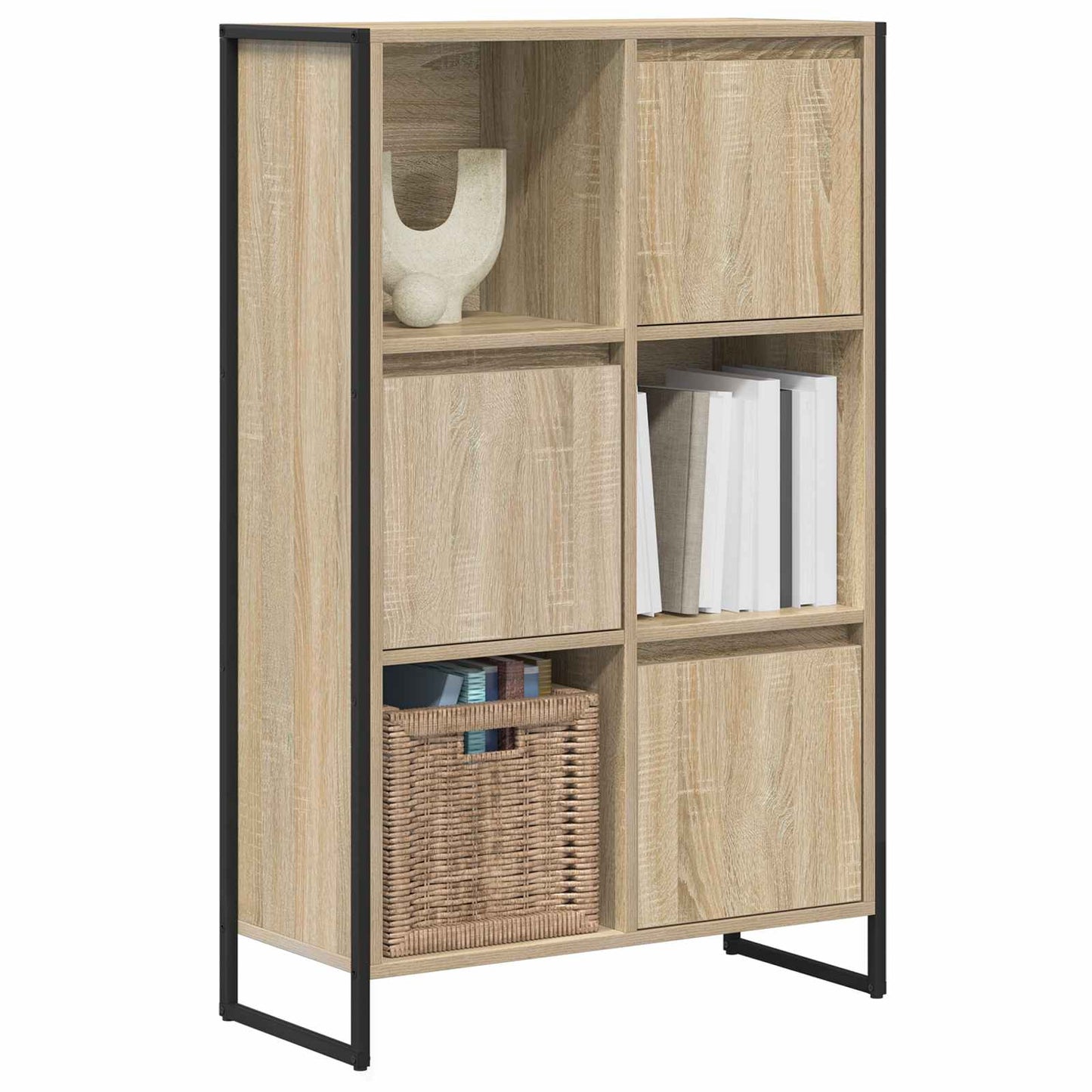 vidaXL Βιβλιοθήκη Σονόμα 68 x 30 x 108.5 εκ. Επεξεργασμένο ξύλο