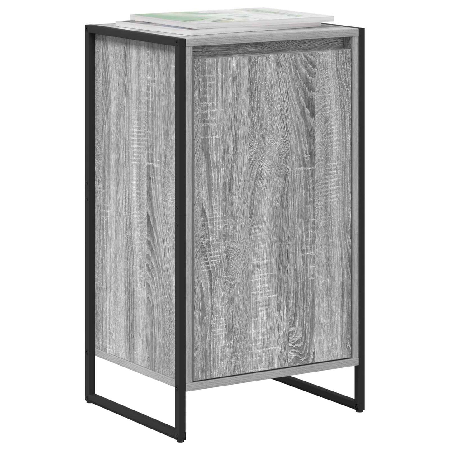 vidaXL Πλαϊνό γραφείο Γκρι Sonoma 43 x 36 x 75,5 εκ.