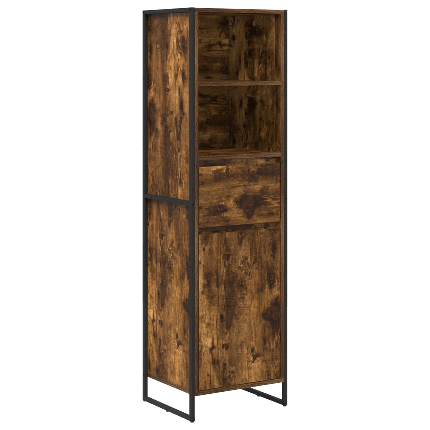 vidaXL Βιβλιοθήκη Καπνισμένο Ξύλο Δρυός 43 x 36 x 150.5 εκ