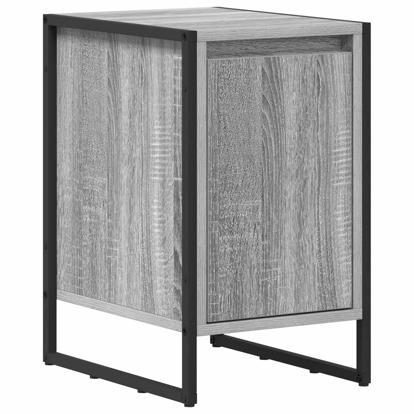 vidaXL Κομοδίνο Γκρι Sonoma 39,5 x 30 x 50 εκ Επεξεργασμένο Ξύλο