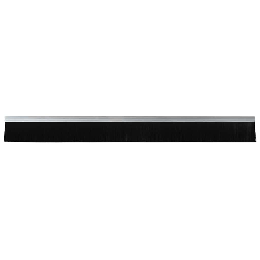 vidaXL Αυτοκόλλητες σφραγίδες πόρτας 2 pcs Ασημί 100 cm
