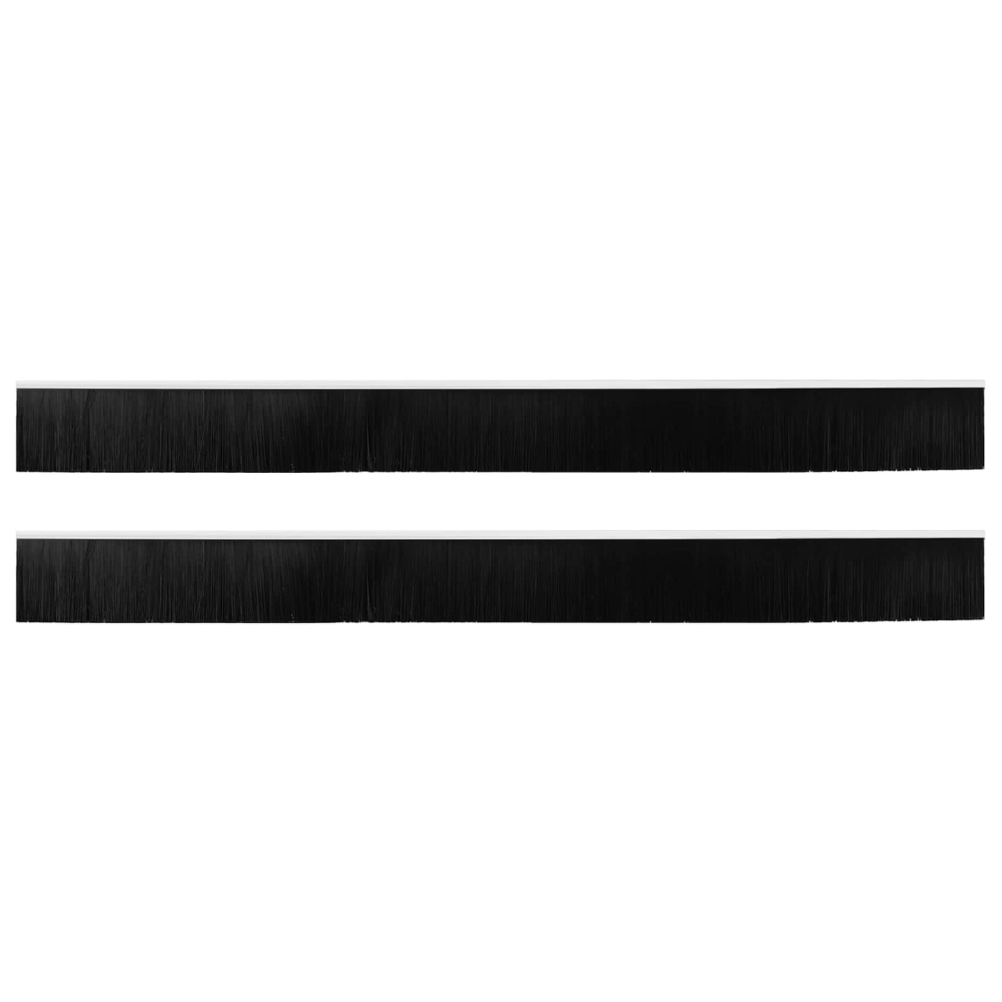 vidaXL Αυτοκόλλητες σφραγίδες πόρτας 2 pcs Λευκό 100 cm