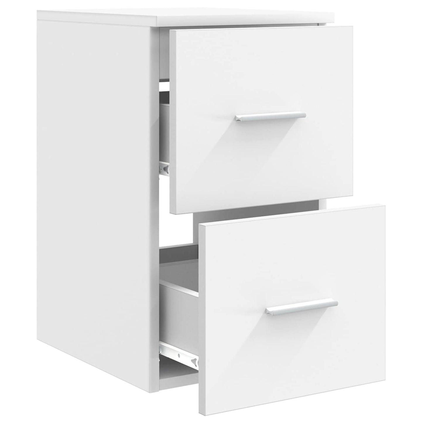 vidaXL Ντουλάπι Μπάνιου Ενδιάμεσο Λευκό 30 x 44,5 x 50 εκ.