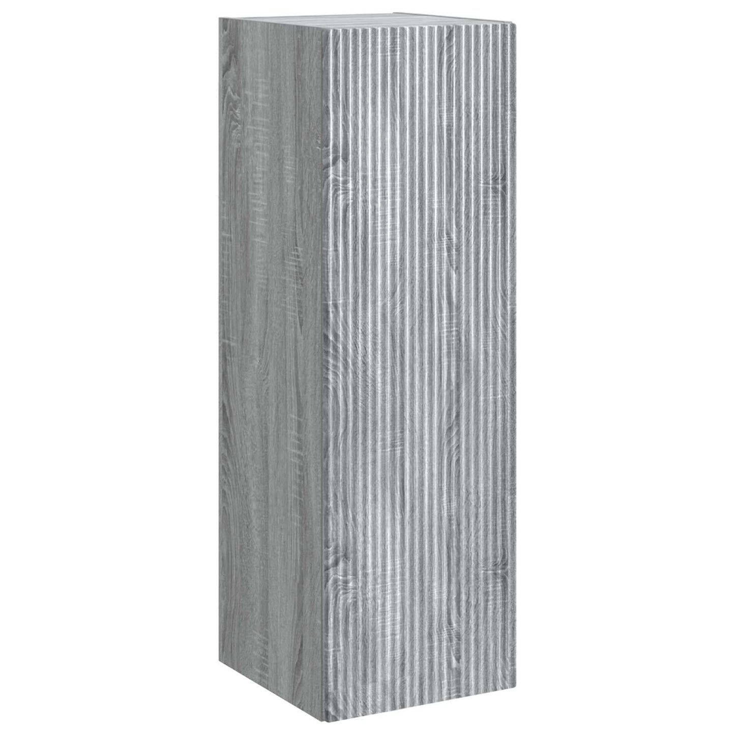 vidaXL Τοίχου Ντουλάπα Μπάνιου Γκρι Sonoma 33 x 34,5 x 60 εκ