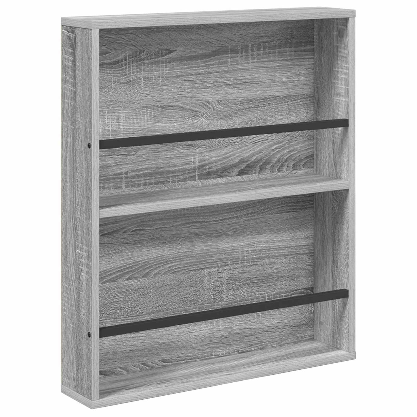 vidaXL Ράφι Περιοδικών Γκρι Sonoma 60 x 12 x 70 εκ Επεξεργασμένο Ξύλο