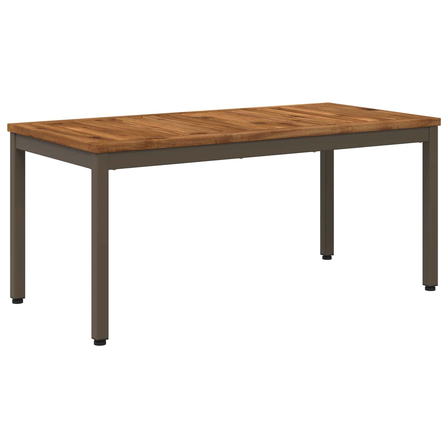 vidaXL Τραπεζάκι σαλονιού Φυσικό και Καφέ 49 x 100,5 x 45 cm