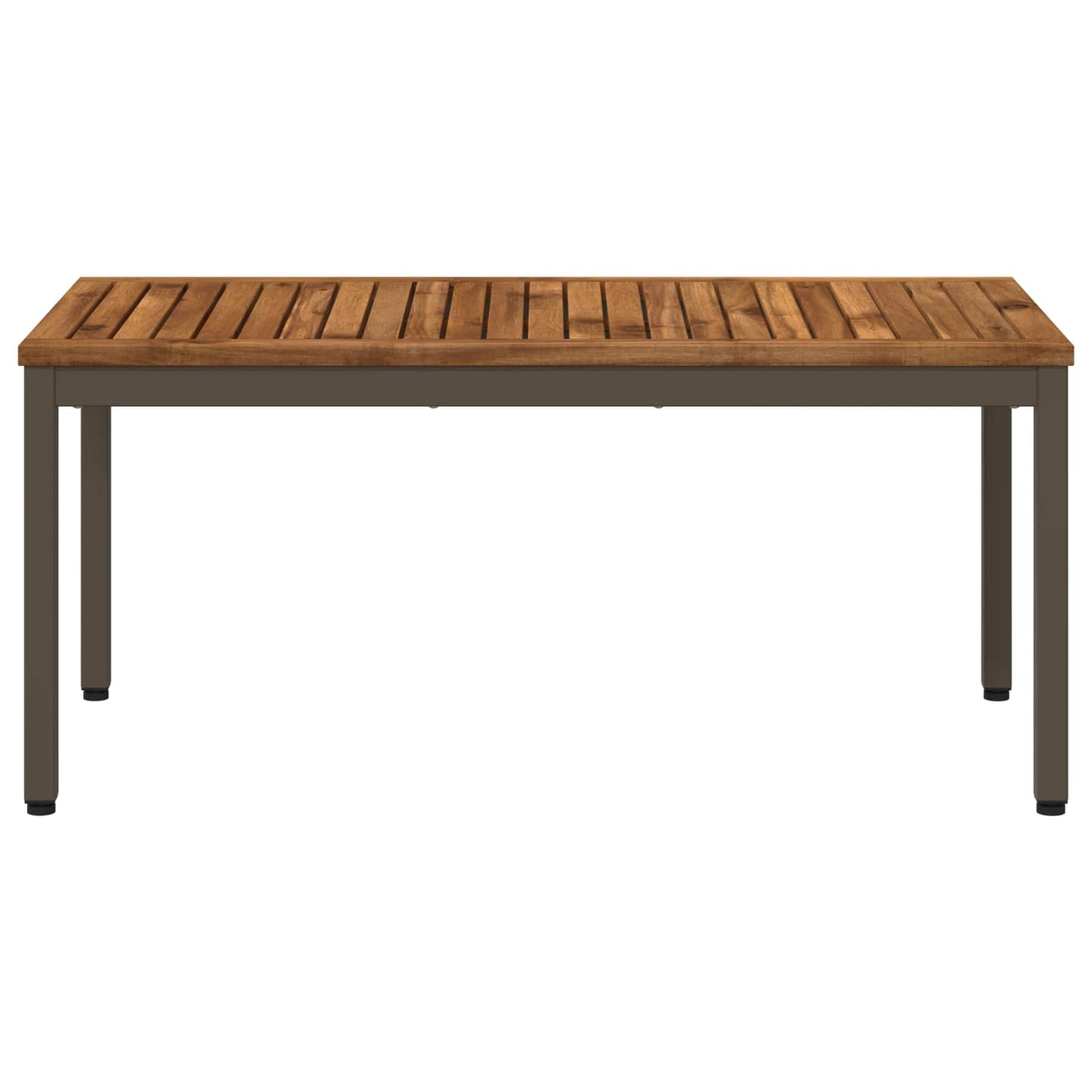 vidaXL Τραπεζάκι σαλονιού Φυσικό και Καφέ 49 x 100,5 x 45 cm