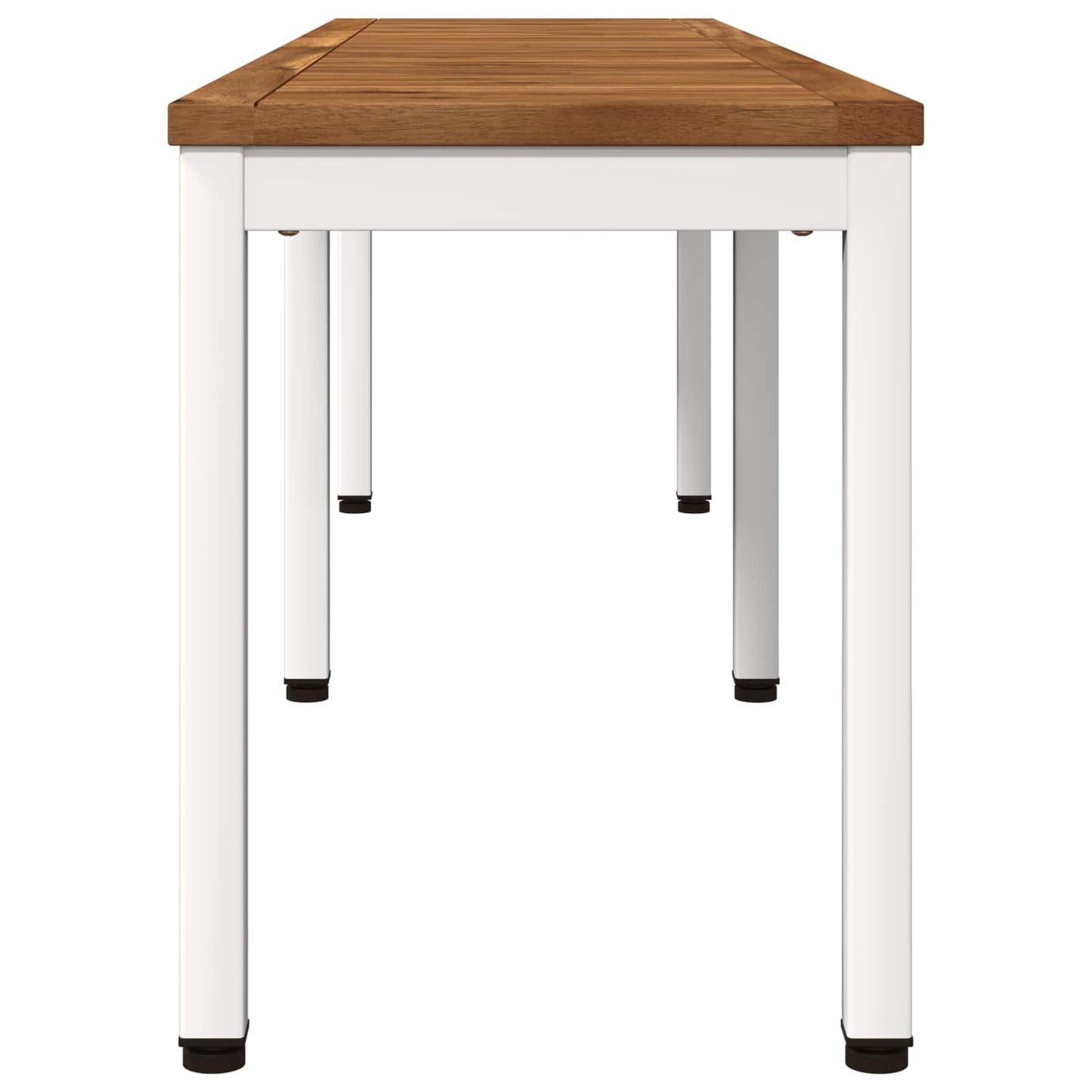 vidaXL Παγκάκι κήπου 161 x 35 x 45 εκ Στερεό Ξύλο Ακακίας Ορθογώνιος