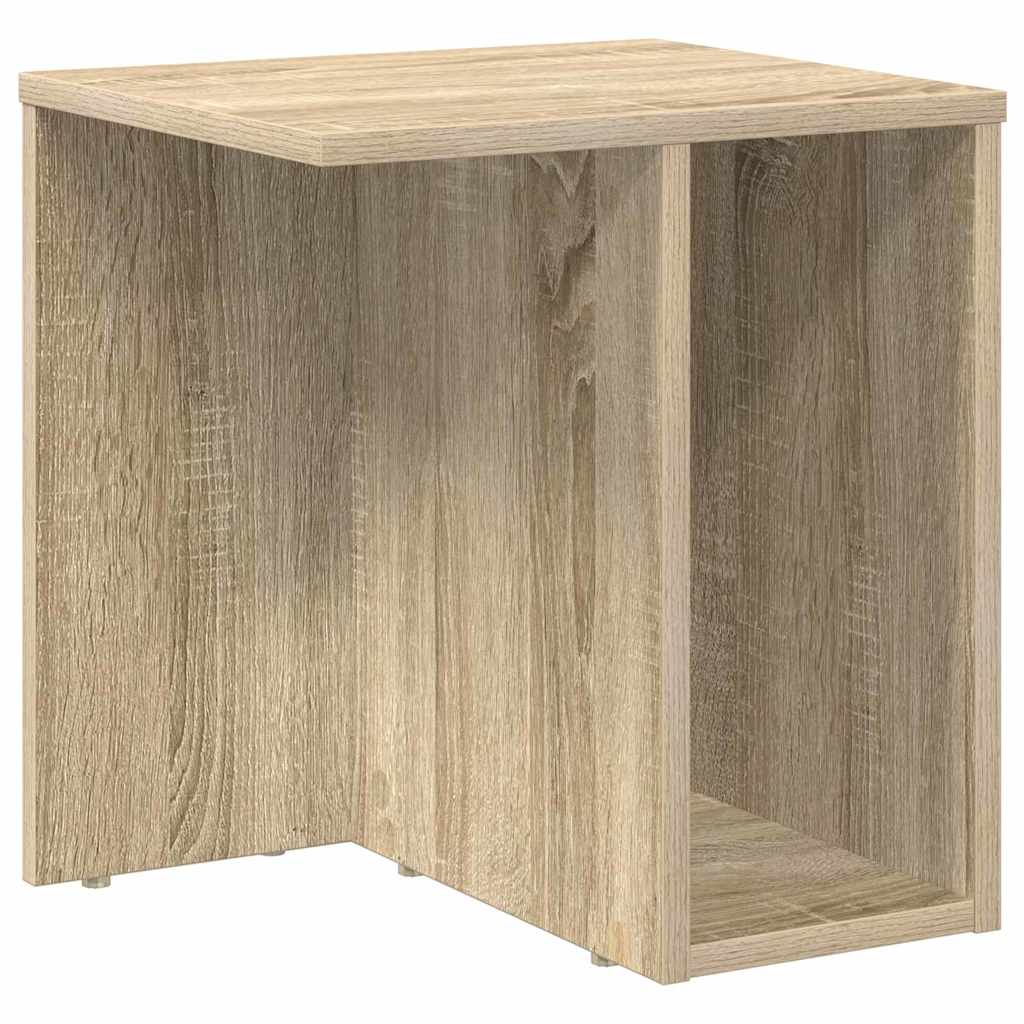 vidaXL End Table Δρύς Sonoma 37 x 32 x 40 εκ Επεξεργασμένο Ξύλο