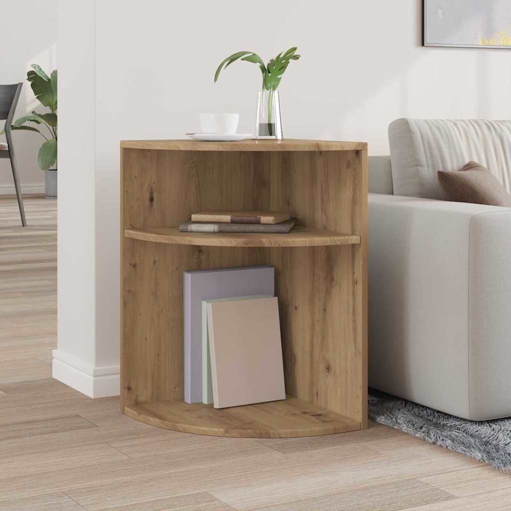 vidaXL End Table 39,5 x 39,5 x 60 cm Επεξεργασμένο Ξύλο Artisan Oak