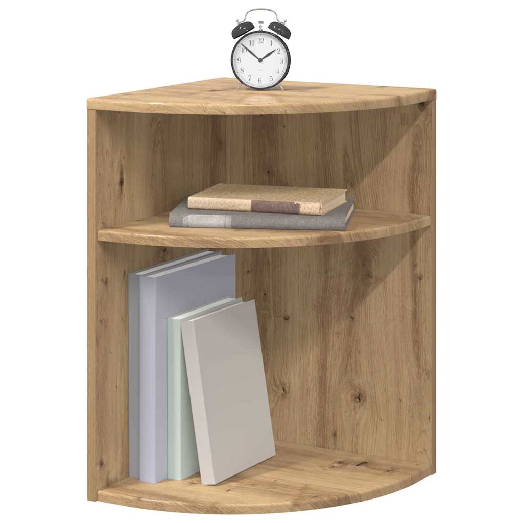 vidaXL End Table 39,5 x 39,5 x 60 cm Επεξεργασμένο Ξύλο Artisan Oak