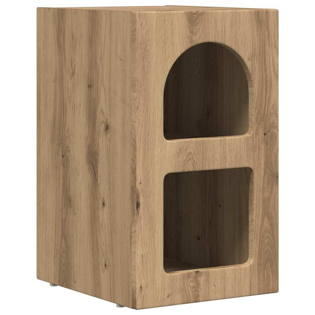 vidaXL Κομοδίνο ELST Artisan Oak 29,5 x 33,5 x 50 εκ
