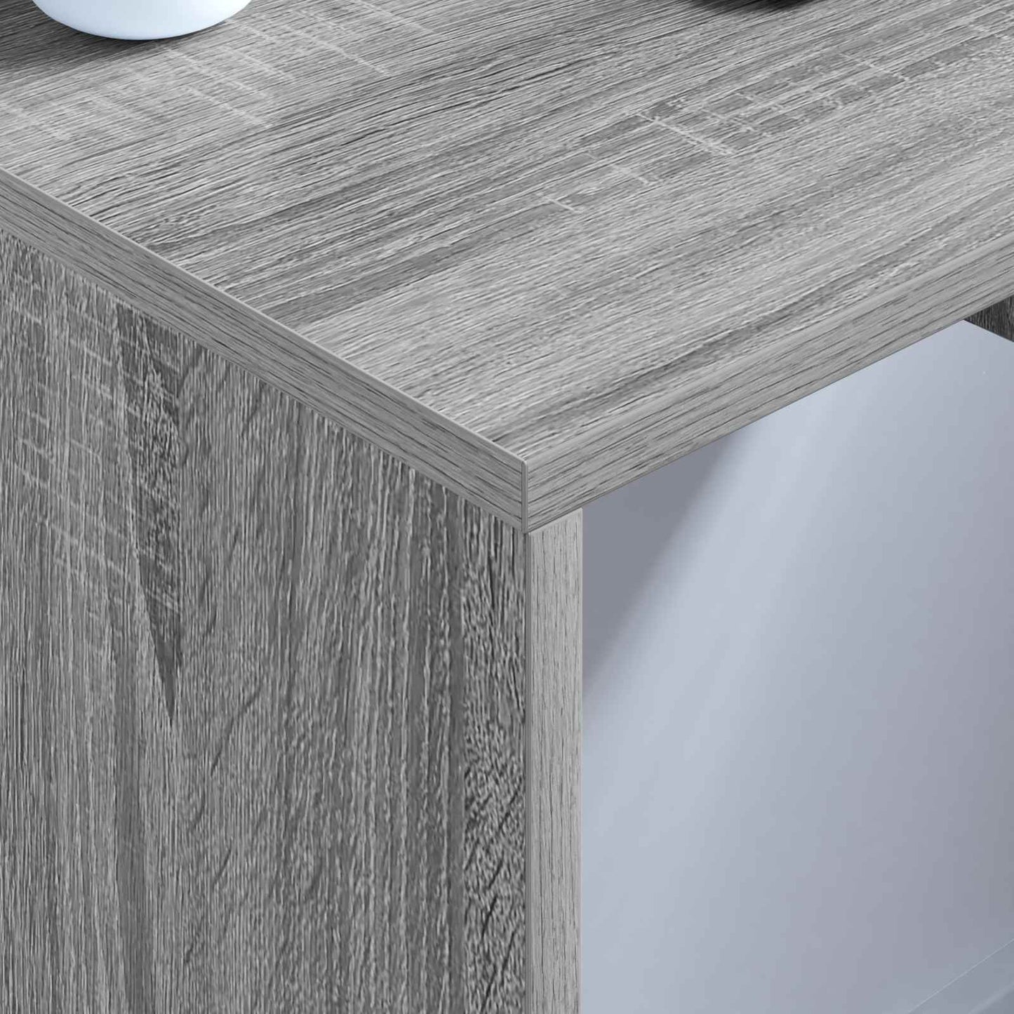 vidaXL Επιτοίχιο γραφείο Γκρι Sonoma 60 x 45 x 30 cm