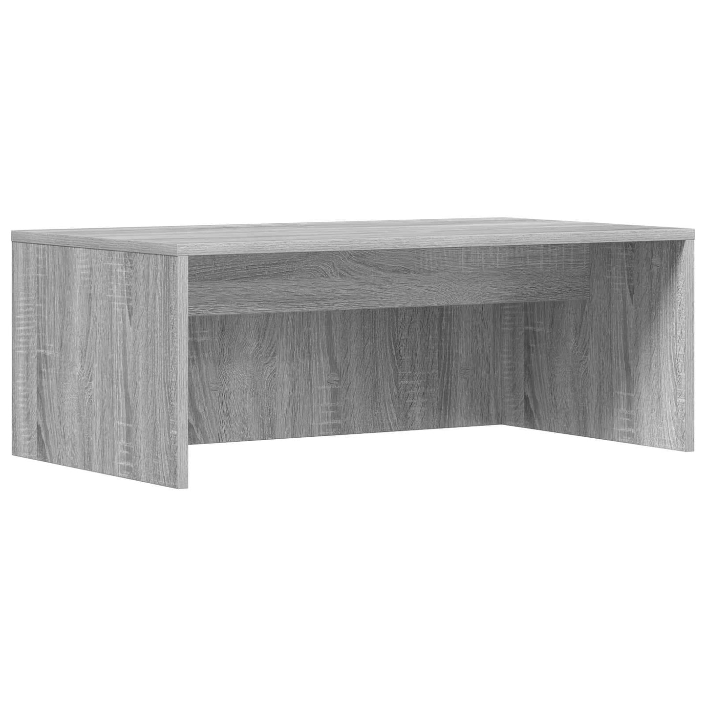 vidaXL Επιτοίχιο γραφείο Γκρι Sonoma 80 x 45 x 30 εκ