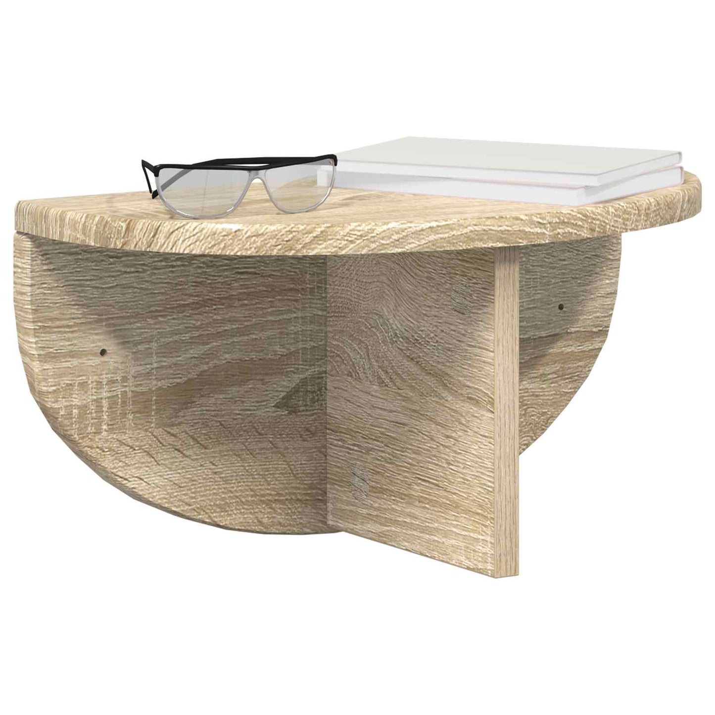vidaXL Ράφι Τοίχου 2 τμχ. Δρύς Sonoma 38 x 19 x 19 εκ