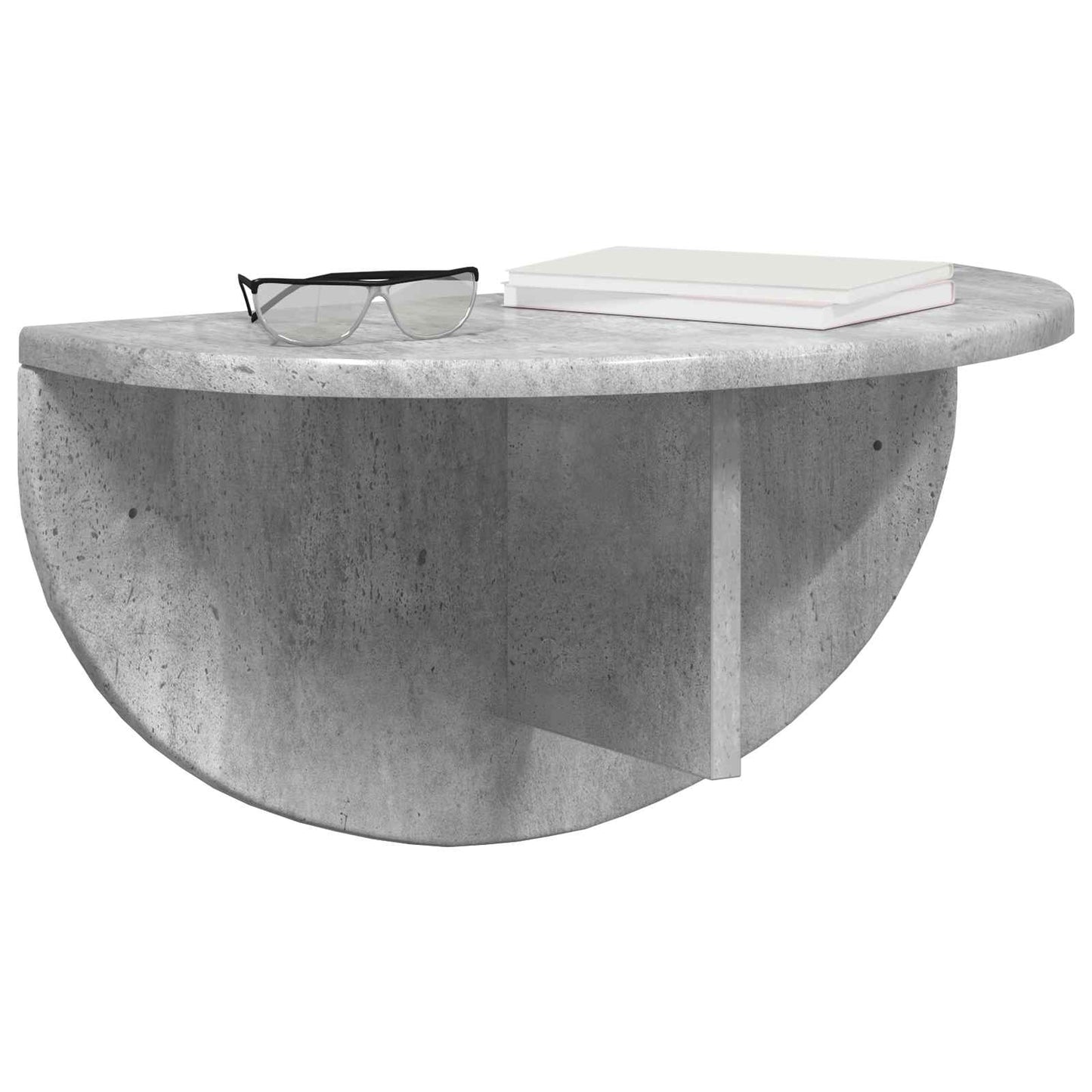 vidaXL Ράφι Τοίχου 2 τμχ. Σκυρόδεμα Γκρι 48 x 24 x 24 εκ
