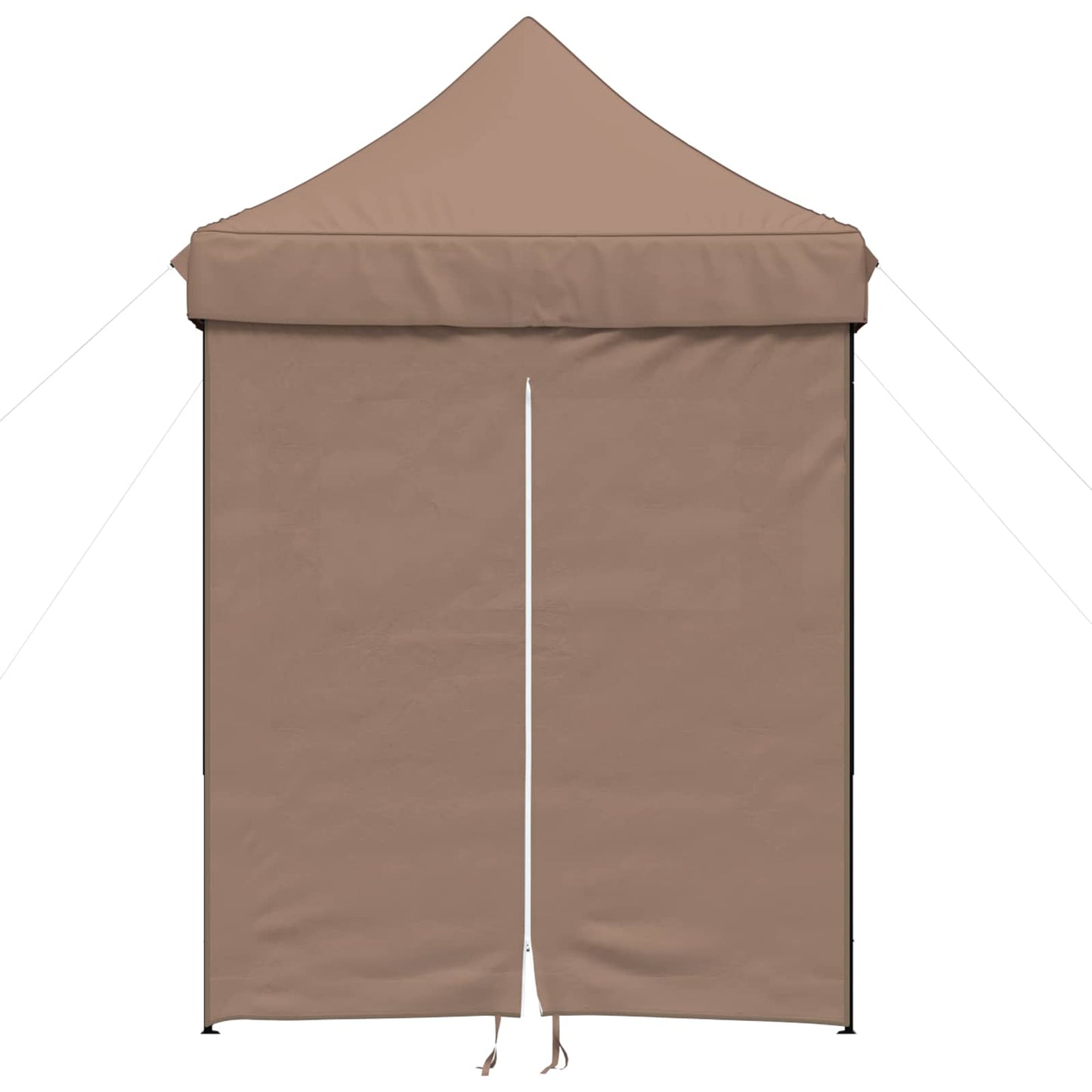 vidaXL Σκηνή Πάρτυ 200 x 200 x 306 εκ. Καφέ Ύφασμα Όξφορντ