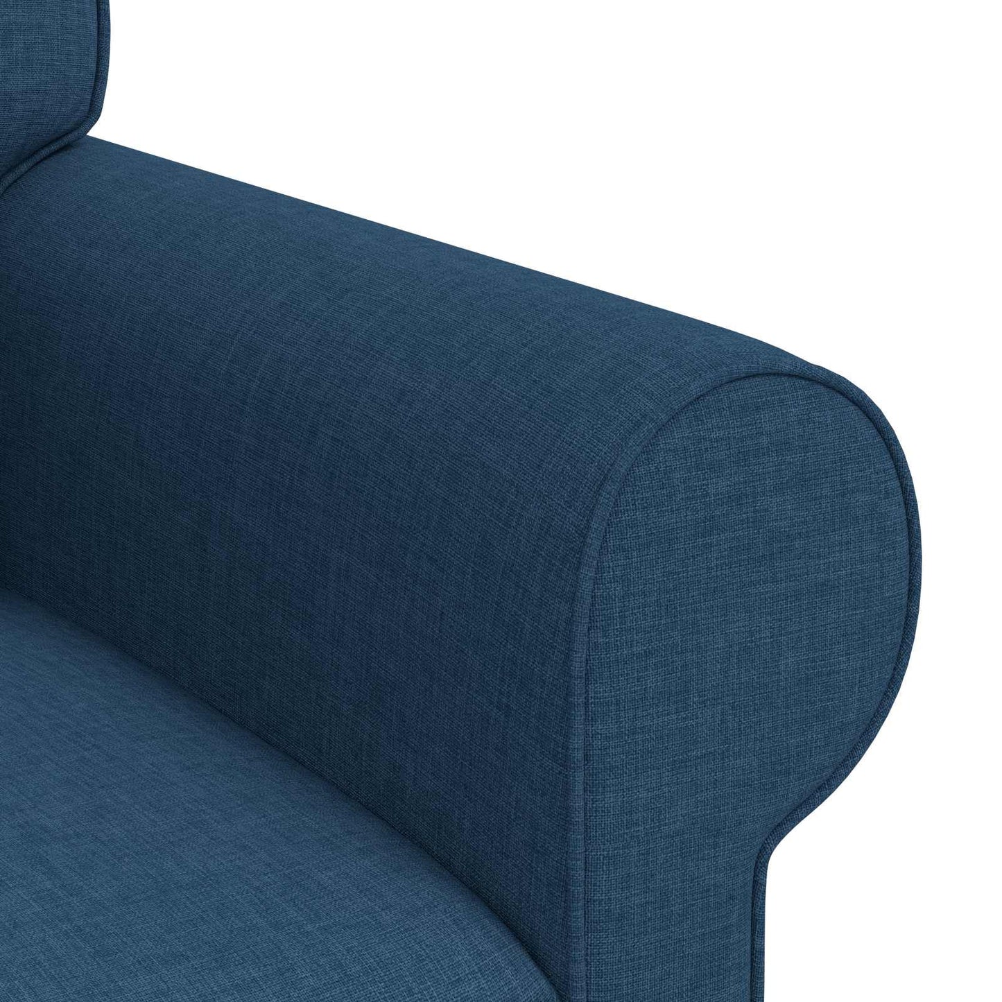 vidaXL Καναπές Μπλε 215 x 82 x 80 εκ ύφασμα