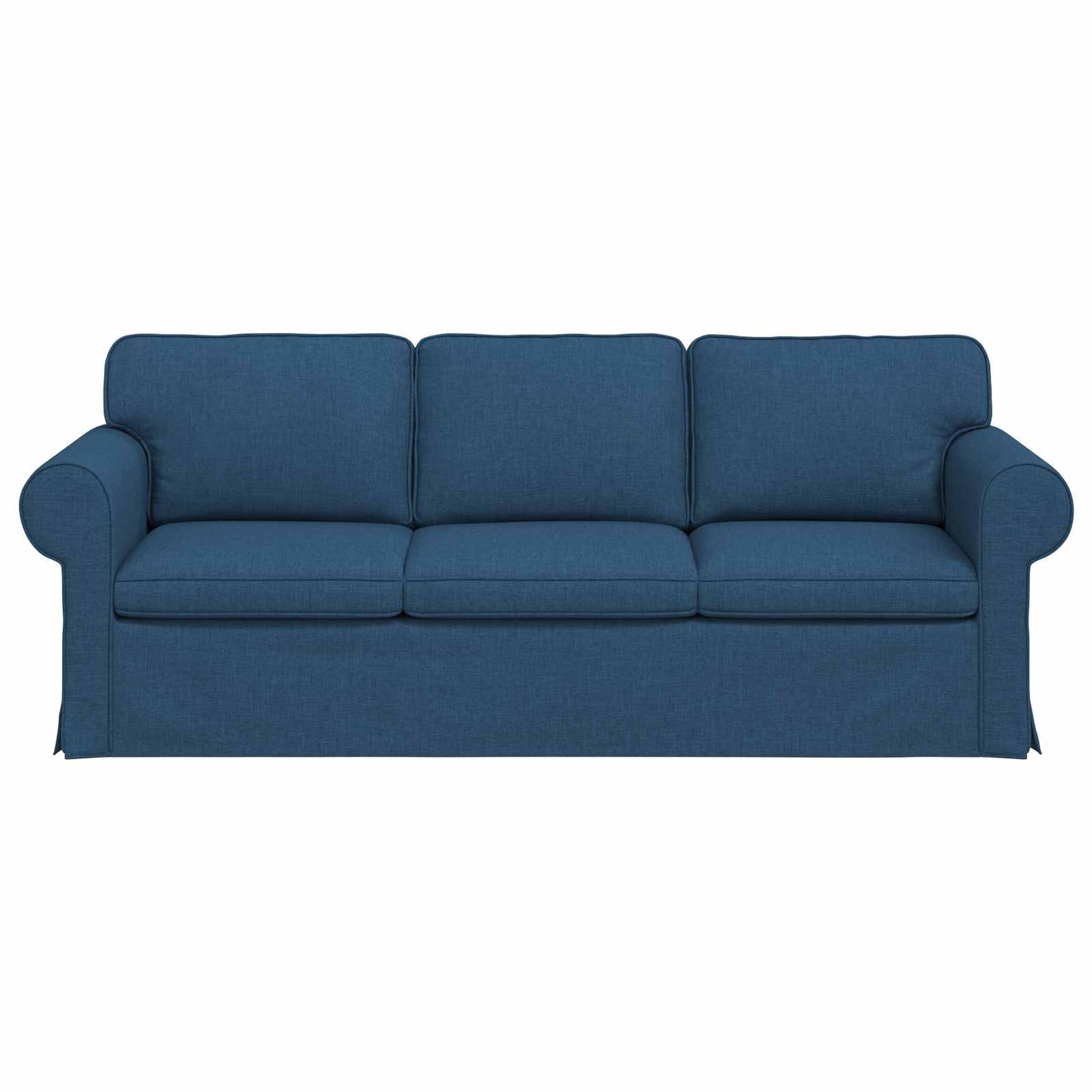 vidaXL Καναπές Μπλε 215 x 82 x 80 εκ ύφασμα