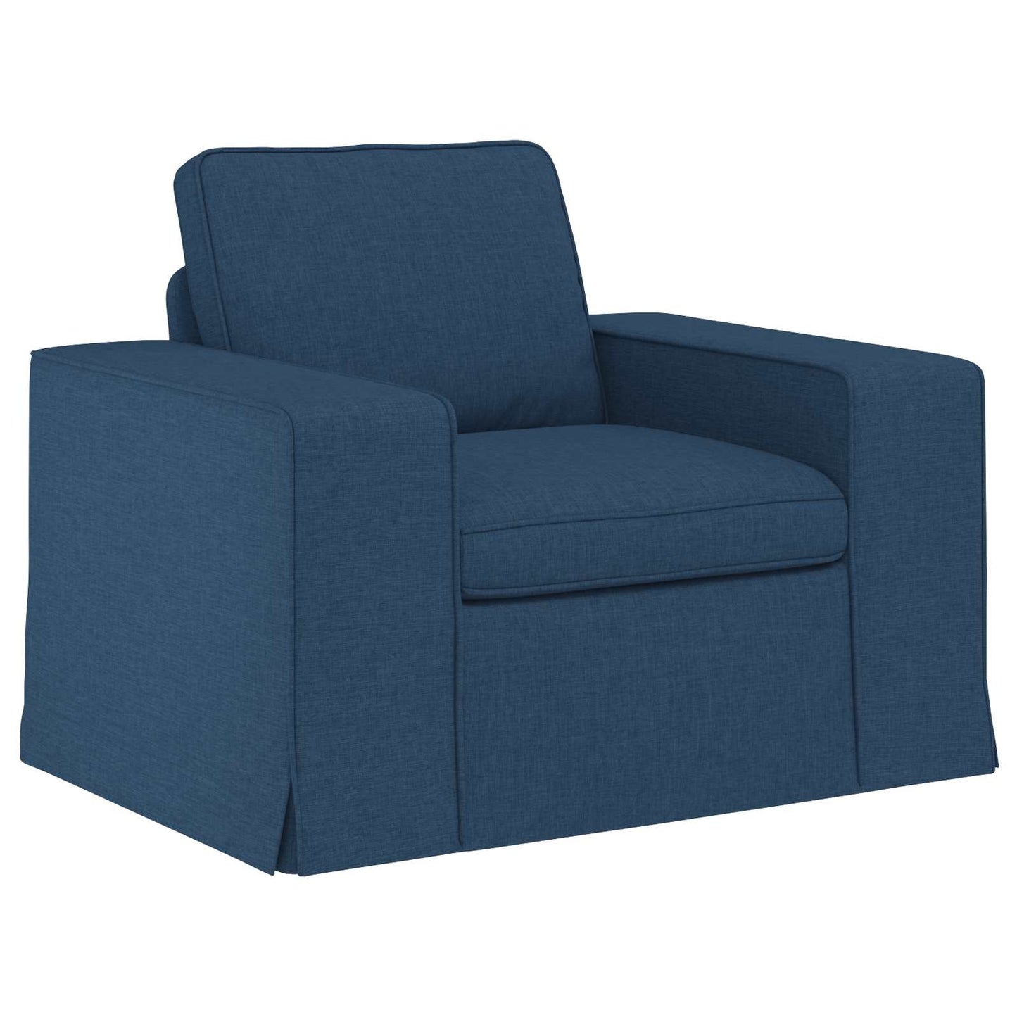 vidaXL Καναπές Μπλε 103 x 80 x 82 εκ ύφασμα