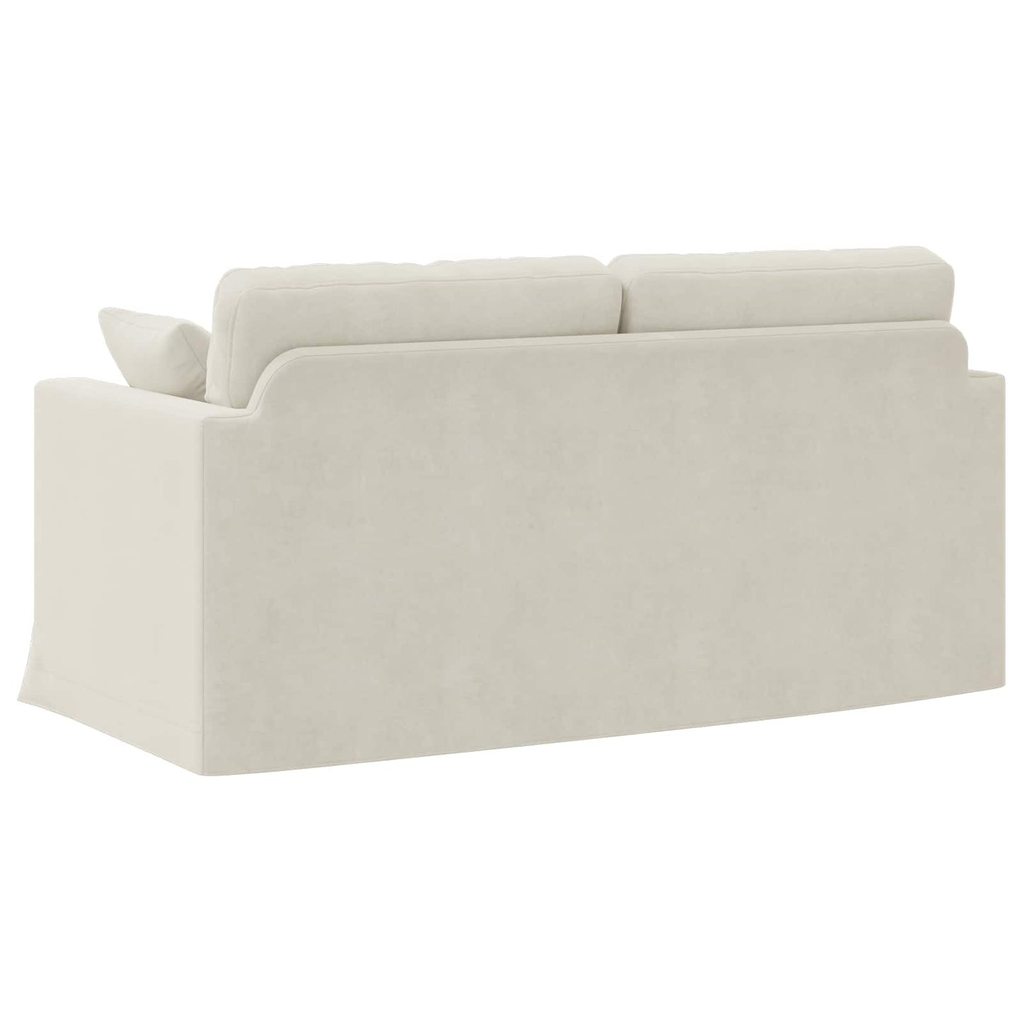 vidaXL Καναπές Κρεμ 158 x 78 x 80 εκ Βελούδο