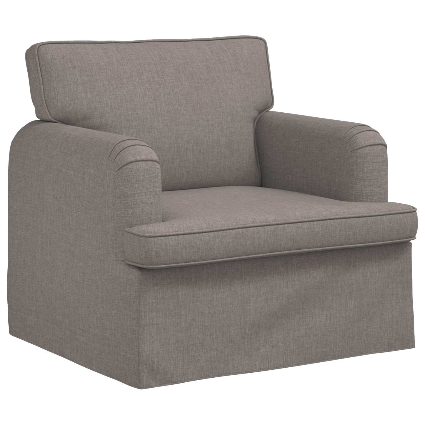 vidaXL Καναπές Taupe 84 x 80 x 85 εκ ύφασμα