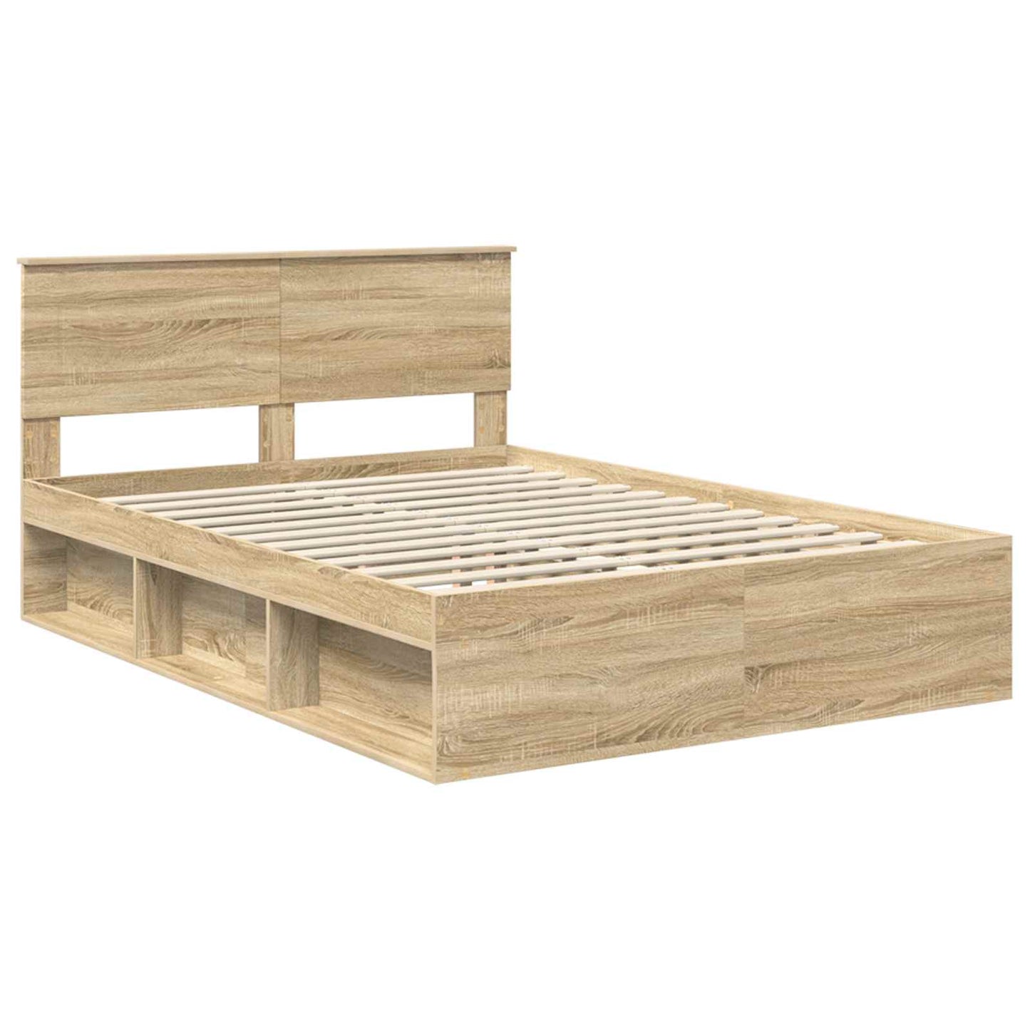 vidaXL Σκελετός Κρεβατιού Σονόμα 160 x 200 cm Επεξεργασμένο ξύλο