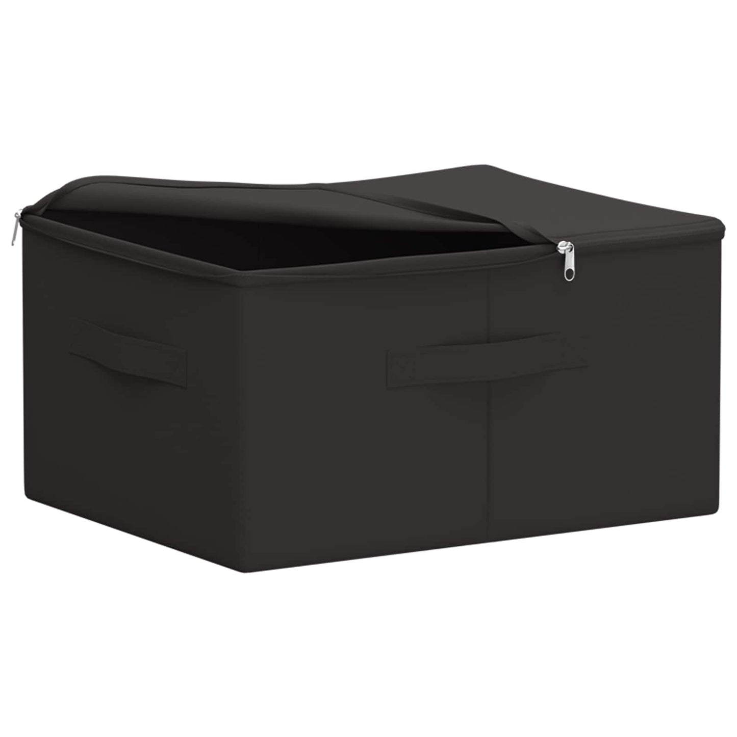 vidaXL Κουτί αποθήκευσης Ανθρακί 43 x 34 x 23 εκ. Ύφασμα