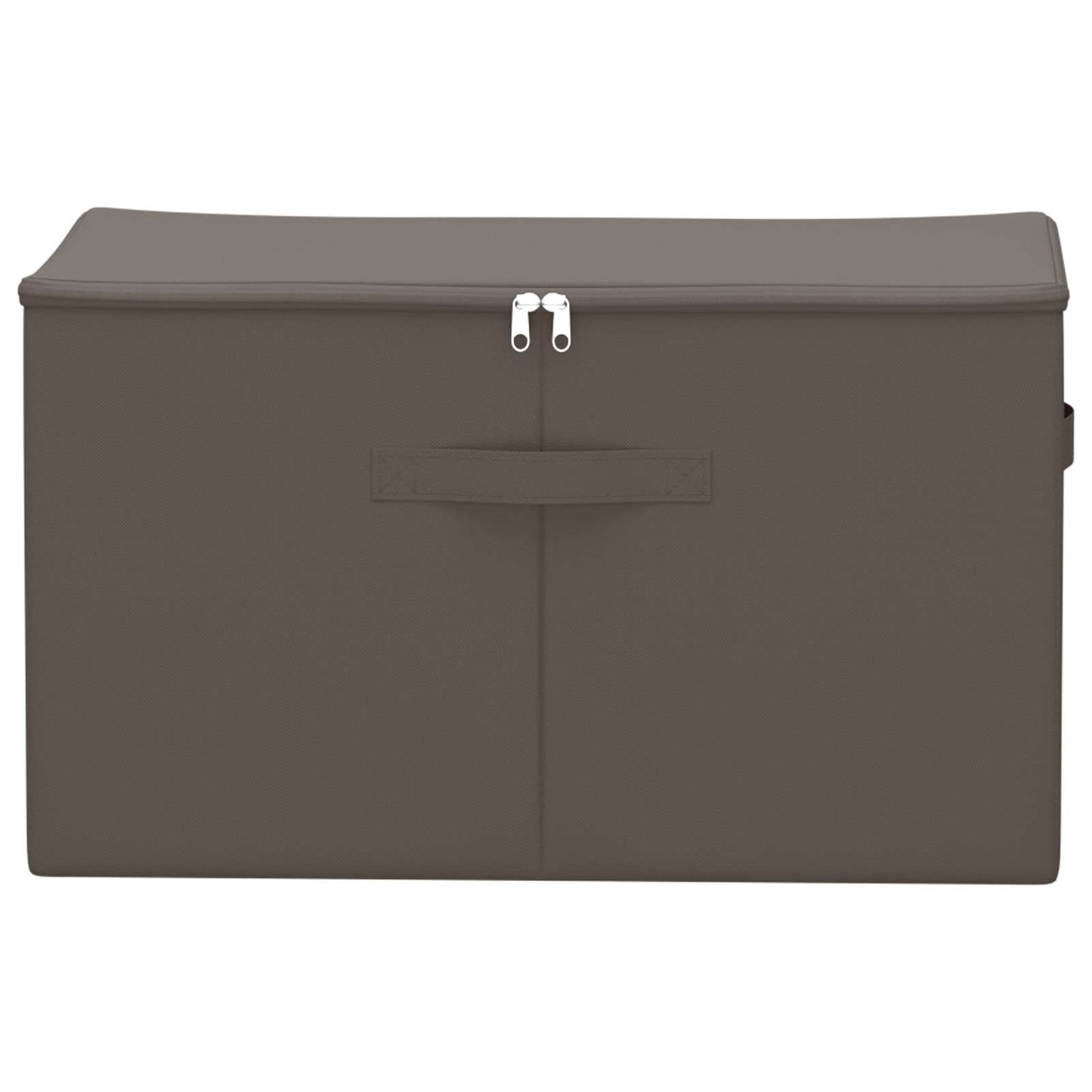 vidaXL Κουτί αποθήκευσης Γκρι 55 x 35 x 32 εκ. Ύφασμα
