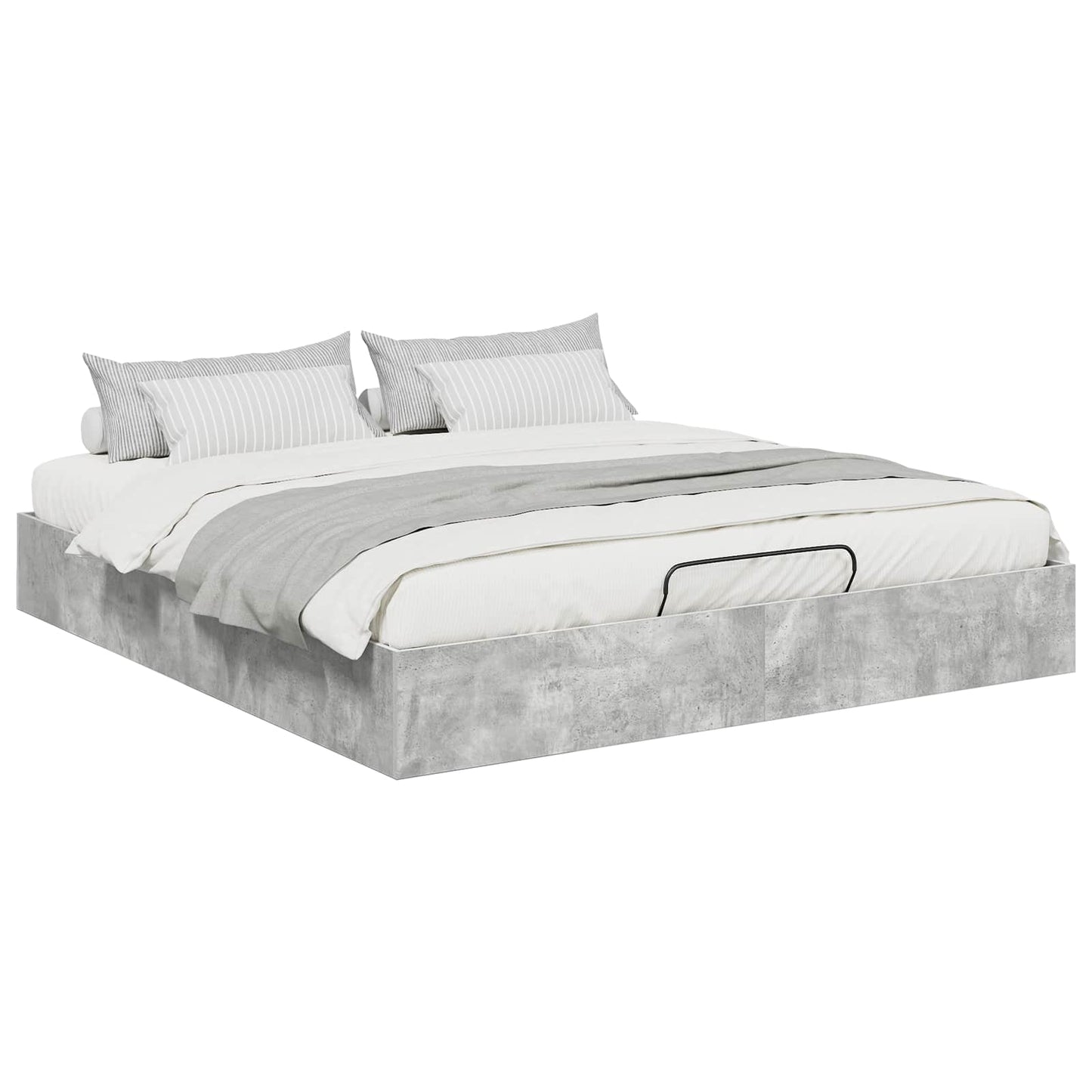 vidaXL Κρεβάτι Οθωμανικού Τύπου Σκυρόδεμα 180 x 200 cm