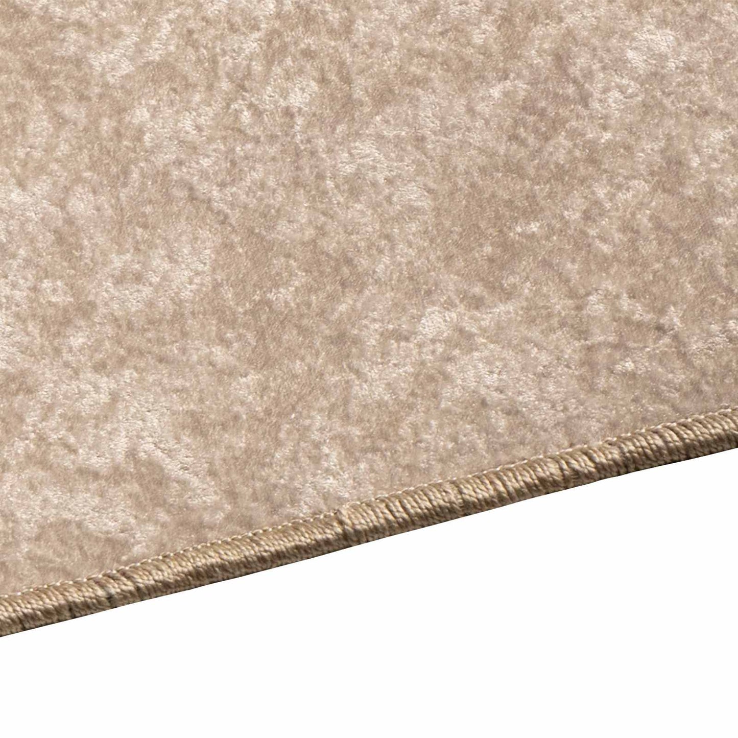 vidaXL Χαλί Runner MARSA Μπεζ 100 x 350 εκ. Πολυέστερ και PVC