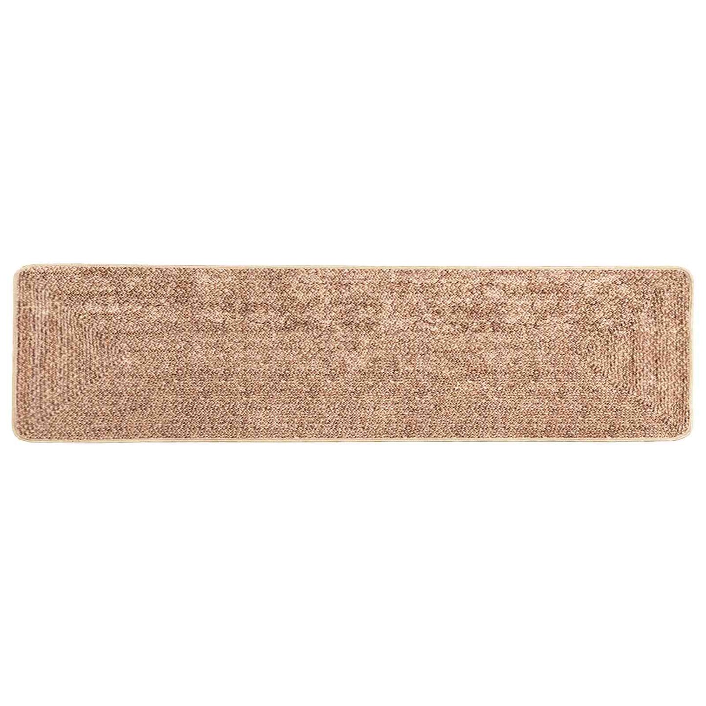 vidaXL Χαλί Runner MARSA Καφέ 50 x 400 εκ. Πολυέστερ και PVC
